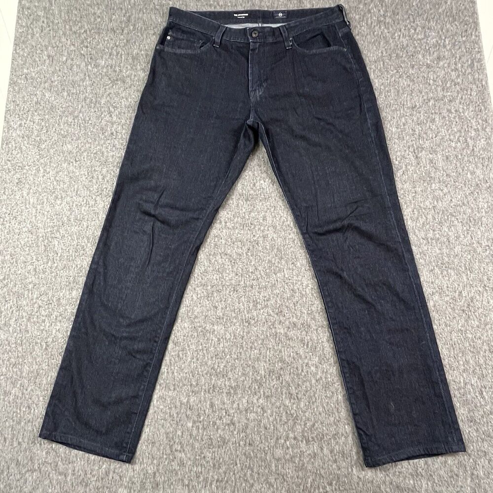 Adriano Goldschmeid Jeans Mens 34x34 (Fits 36x32) Blue Graduate Stretch Denim
